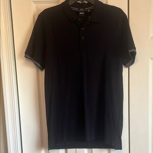 Boss Navy Polo Shirt Classic Style • NWT